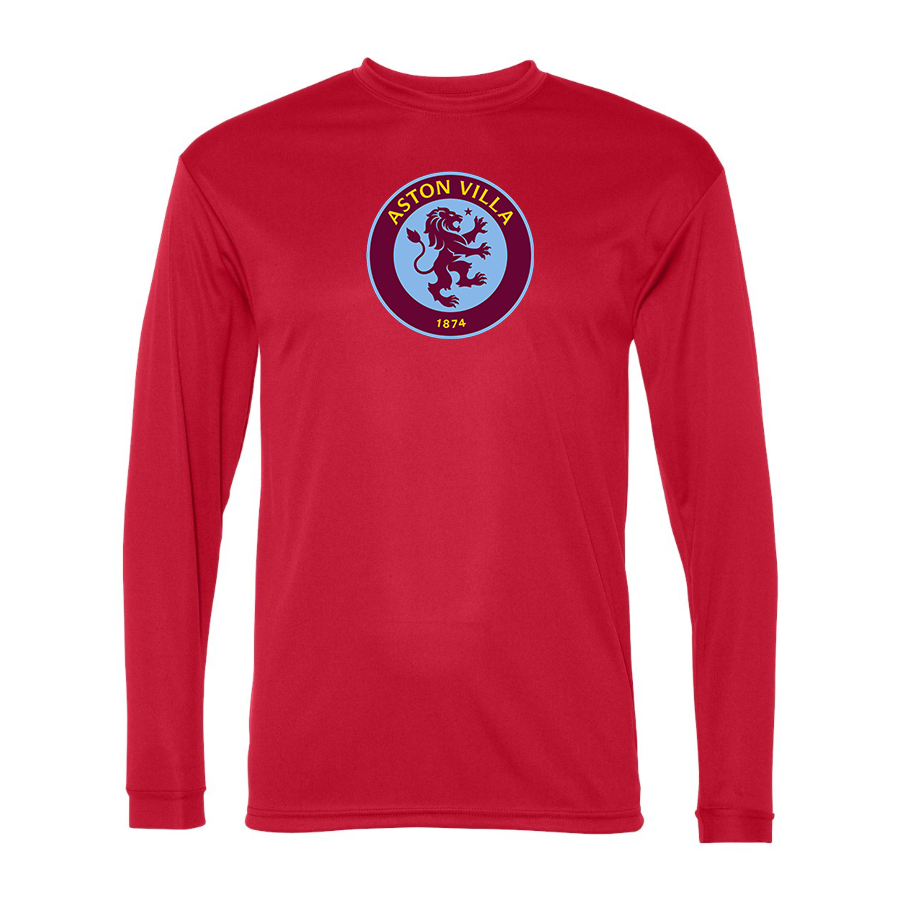 Men's Aston Villa - C2 Sport - Performance Long Sleeve T-Shirt - 5104