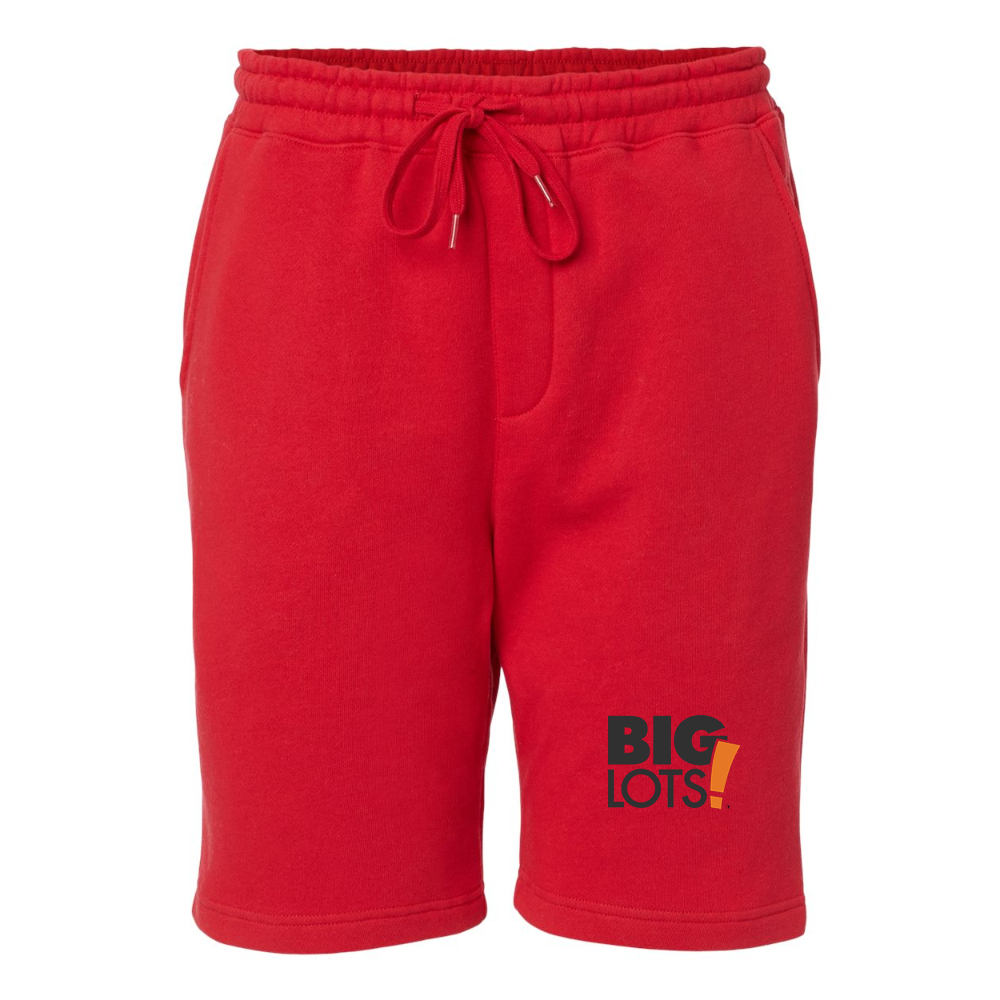 Men's Big Lots Logo Independent Trading Co Midweight Fleece Shorts