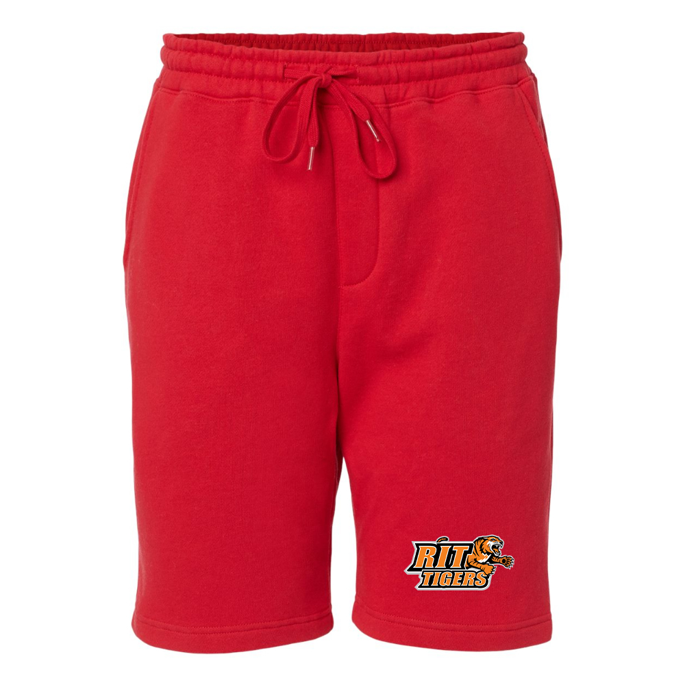 Men's RIT Tigers Logo Independent Trading Co Midweight Fleece Shorts