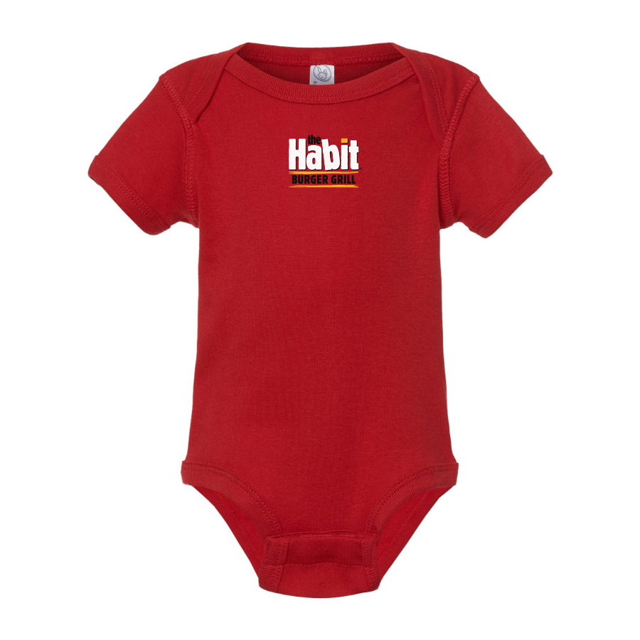 The Habit Burger Grill Logo Baby Romper Onesie