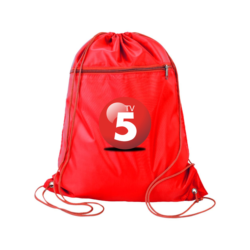 ABC TV5 Logo Q-Tees - Polyester Cinchpack
