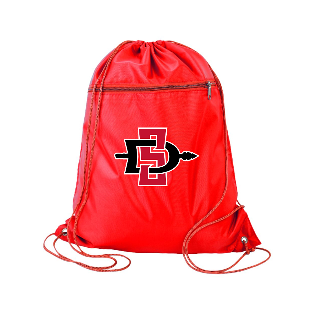 San Diego State Aztecs Logo Q-Tees - Polyester Cinchpack