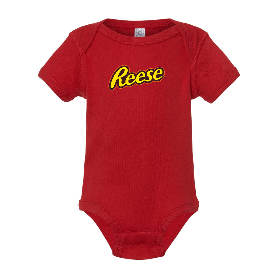 Reese Peanut Butter Logo Baby Romper Onesie