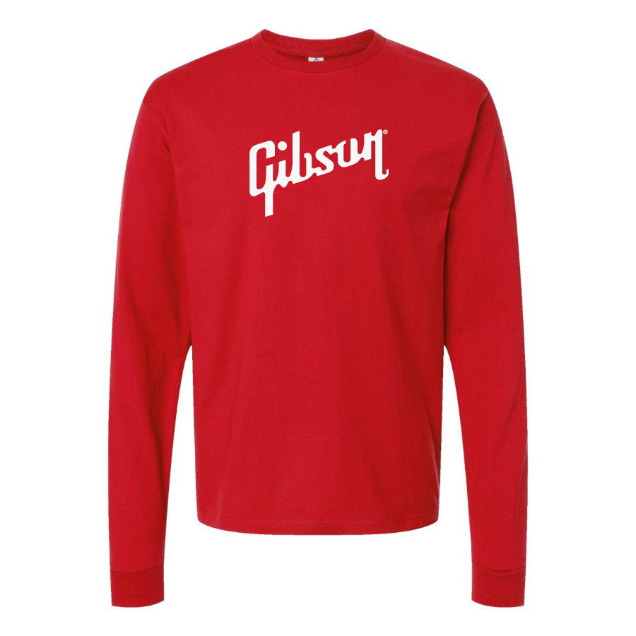 Men's Gibson Logo Long Sleeve T-Shirt
