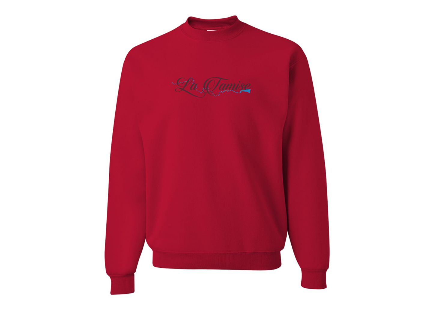 Men's La Tamise Logo  JERZEES NuBlend Crewneck Sweatshirt