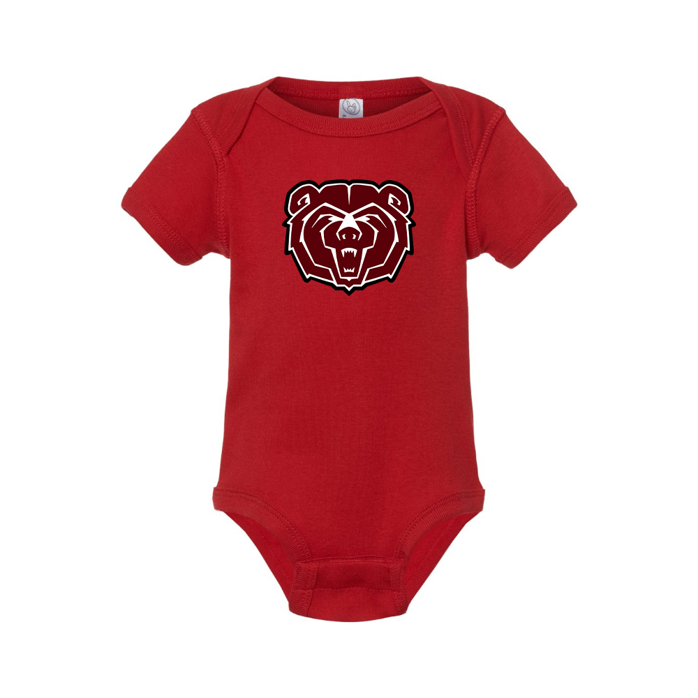 Missouri State Bears Logo Baby Romper Onesie