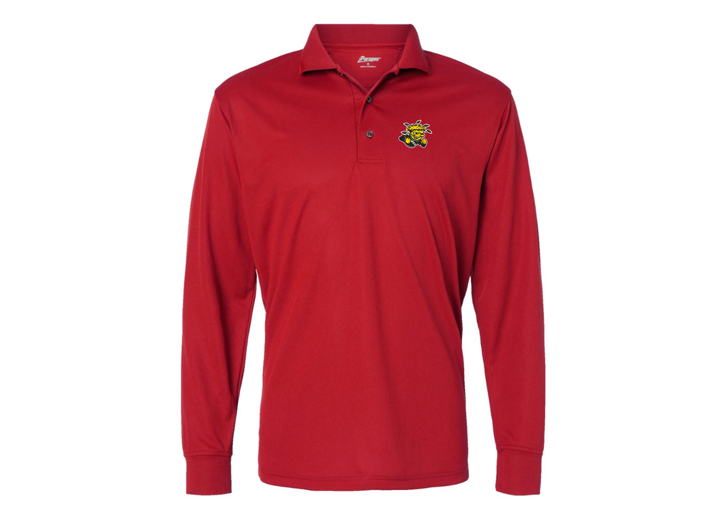 Men's Wichita State Shockers Paragon Prescott Long Sleeve Polo
