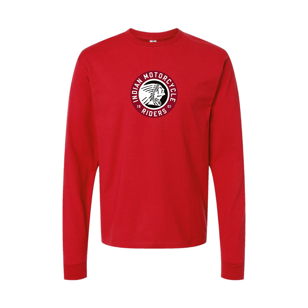 Youth Indian Motorcycle Cotton Long Sleeve T-Shirt