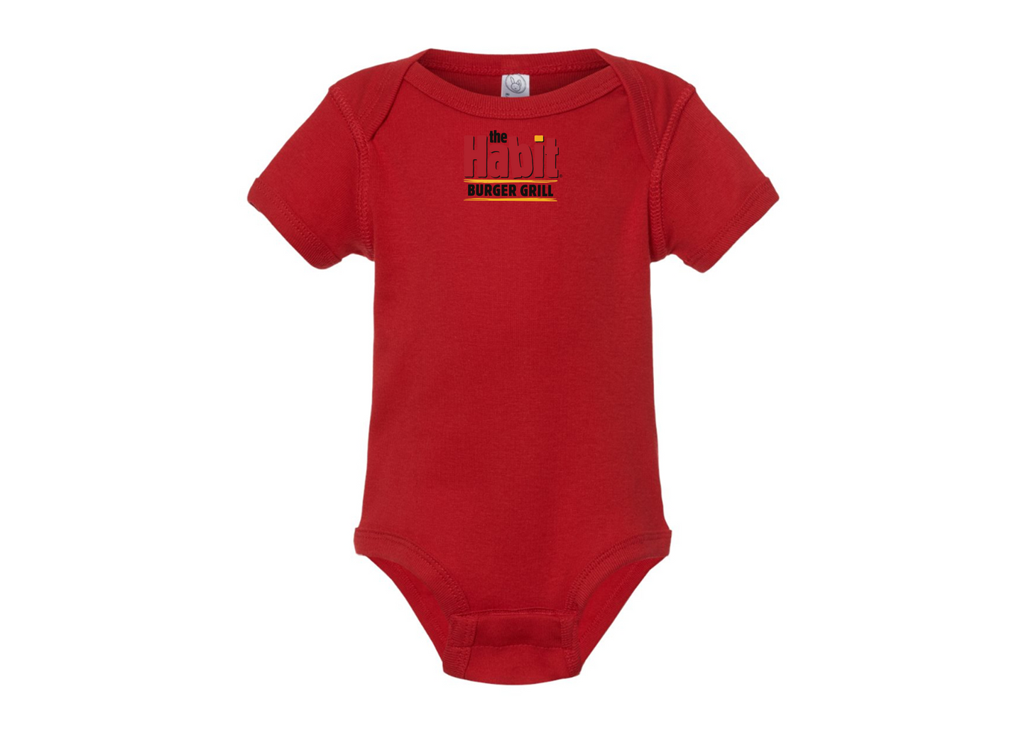 The Habit Burger Grill Rabbit Skins Infant Baby Rib Bodysuit