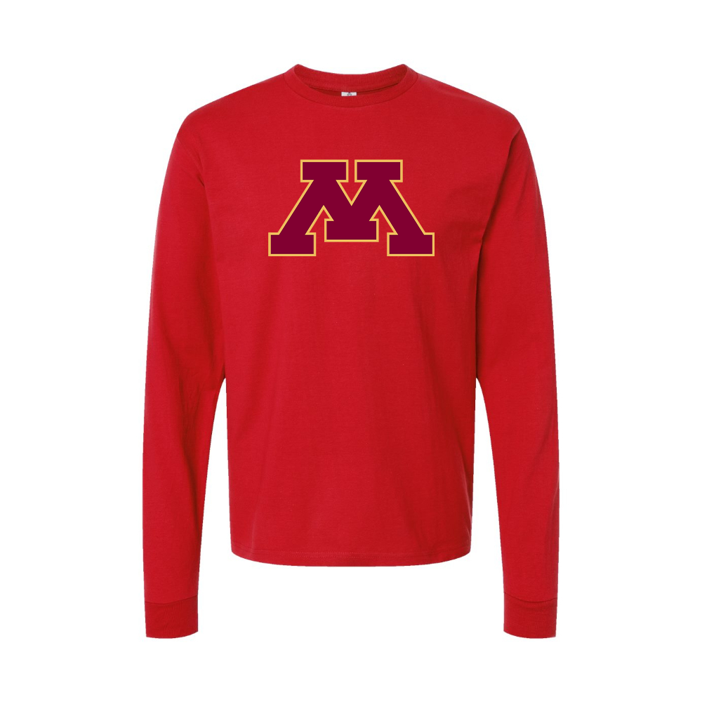 Men's Minnesota Golden Gophers Logo Long Sleeve T-Shirt