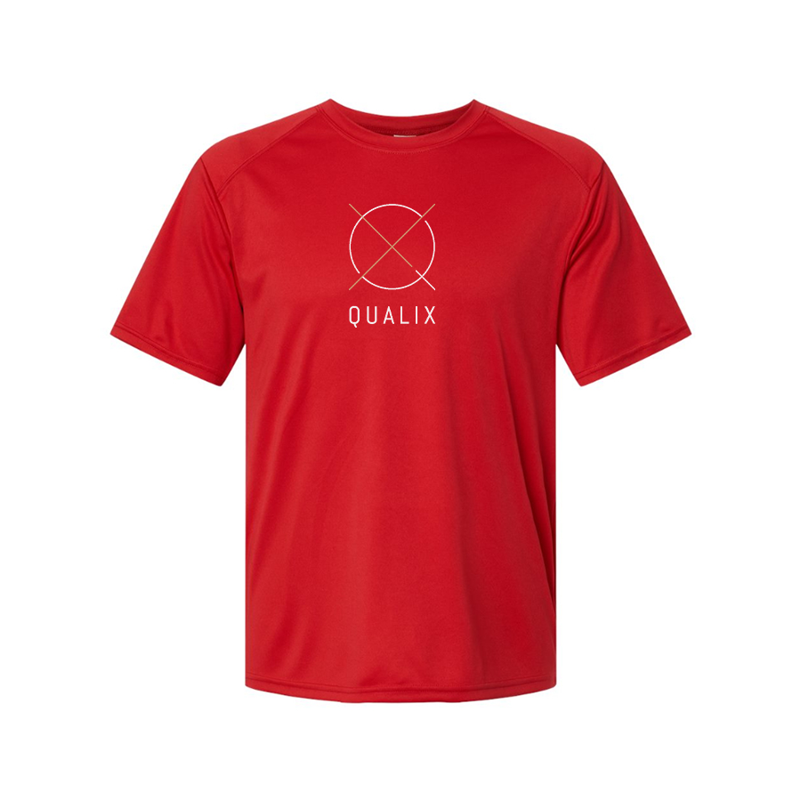 Men's QUALIX Logo Polyester T-Shirt