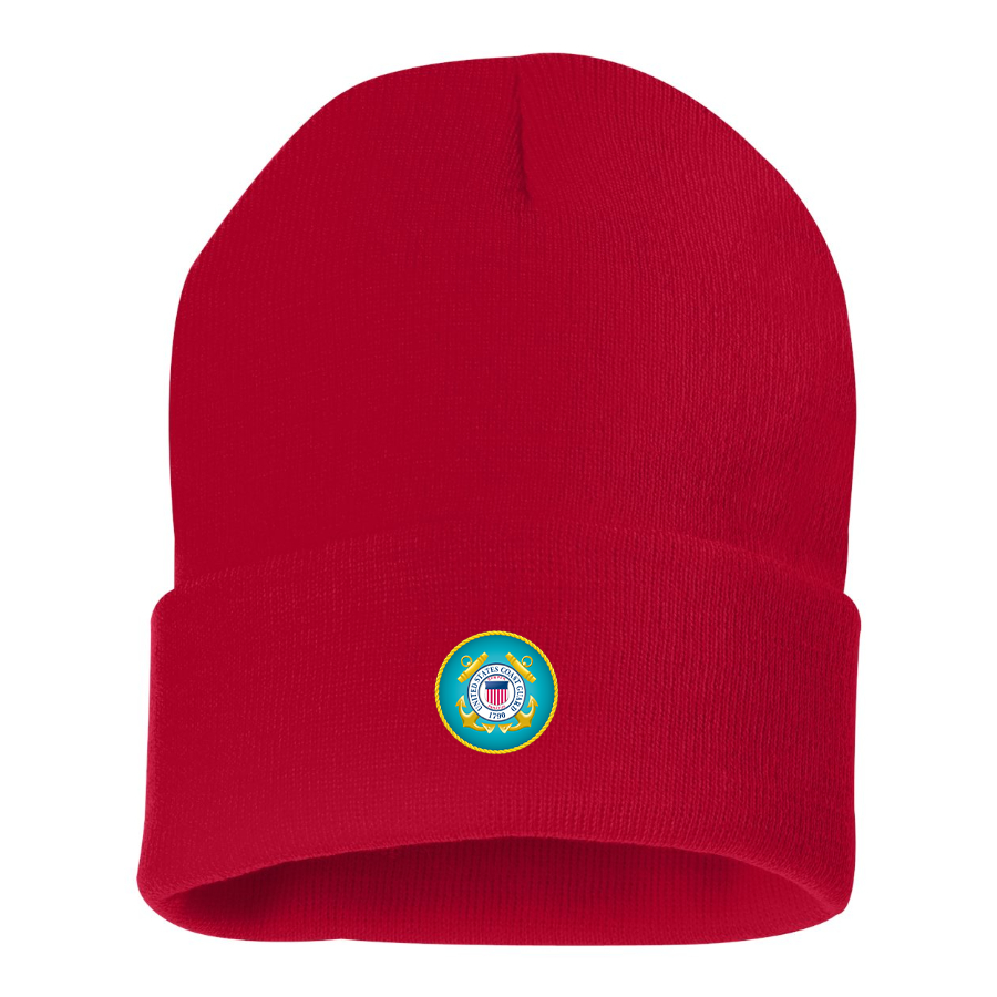 Coast Guard Logo Beanie Hat