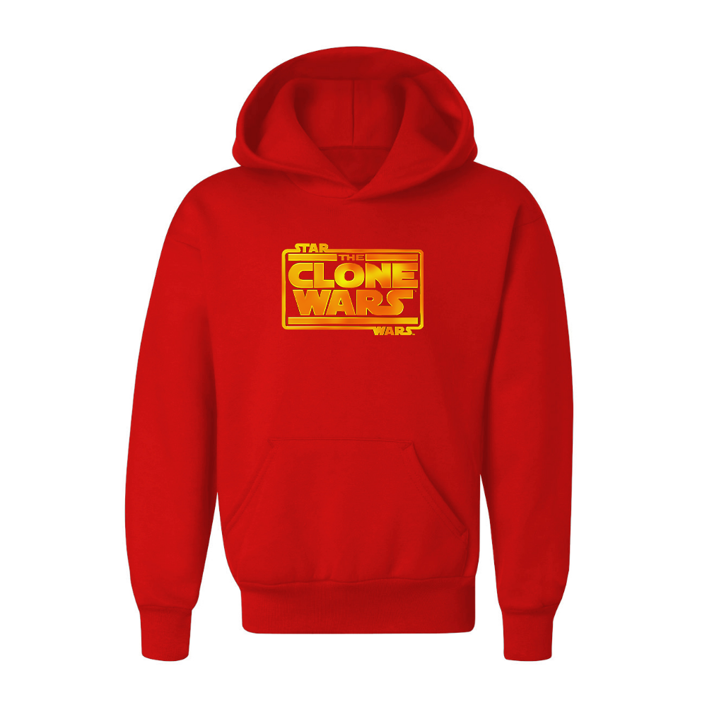 Youth The Clone wars Logo Pullover Hoodie