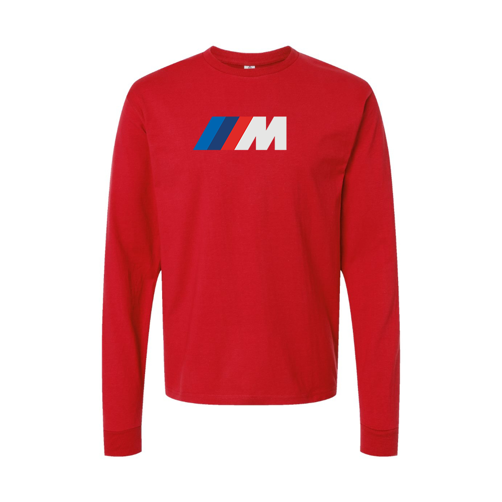 Youth BMW M Logo Cotton Long Sleeve T-Shirt