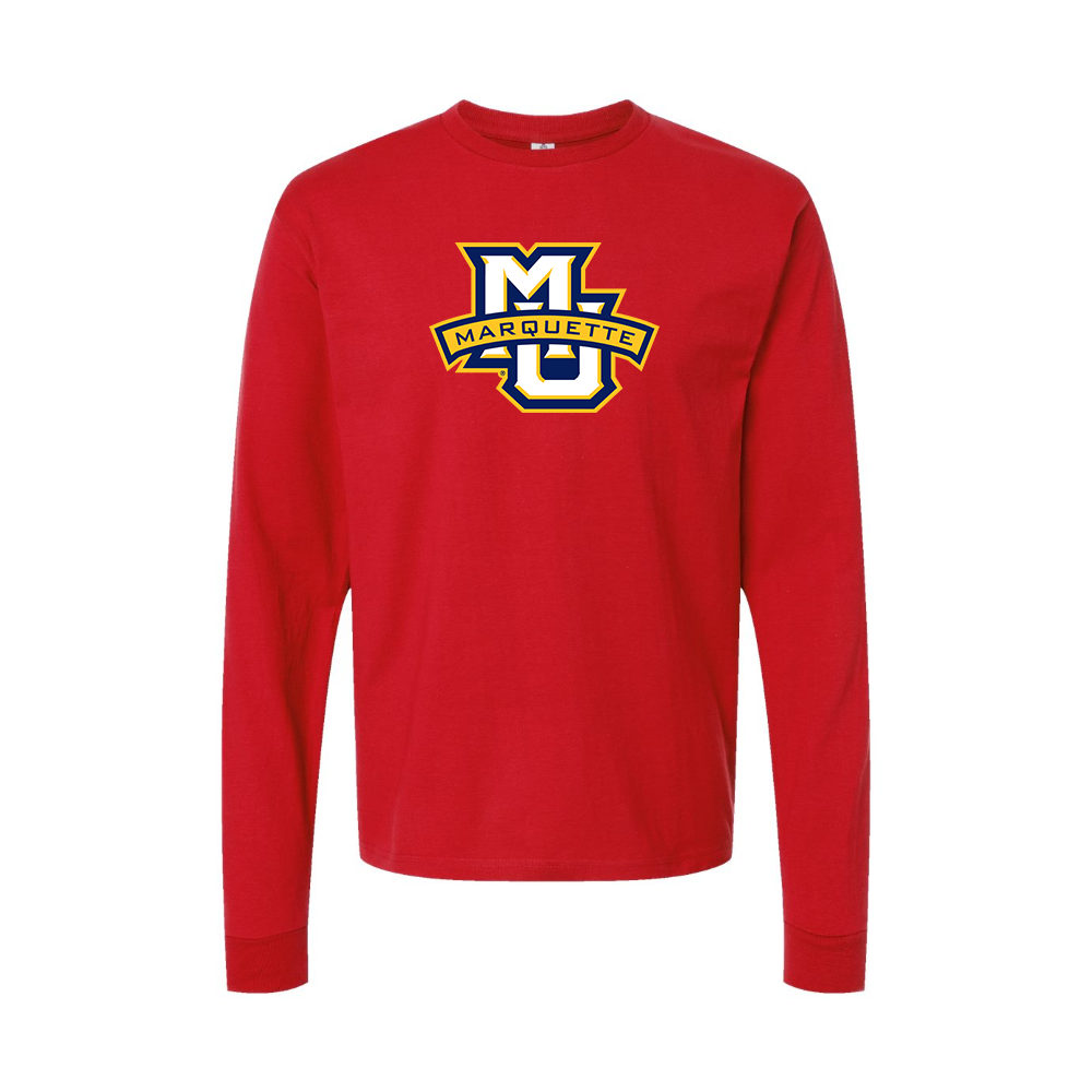 Men's Marquette Golden Eagles Logo Long Sleeve T-Shirt