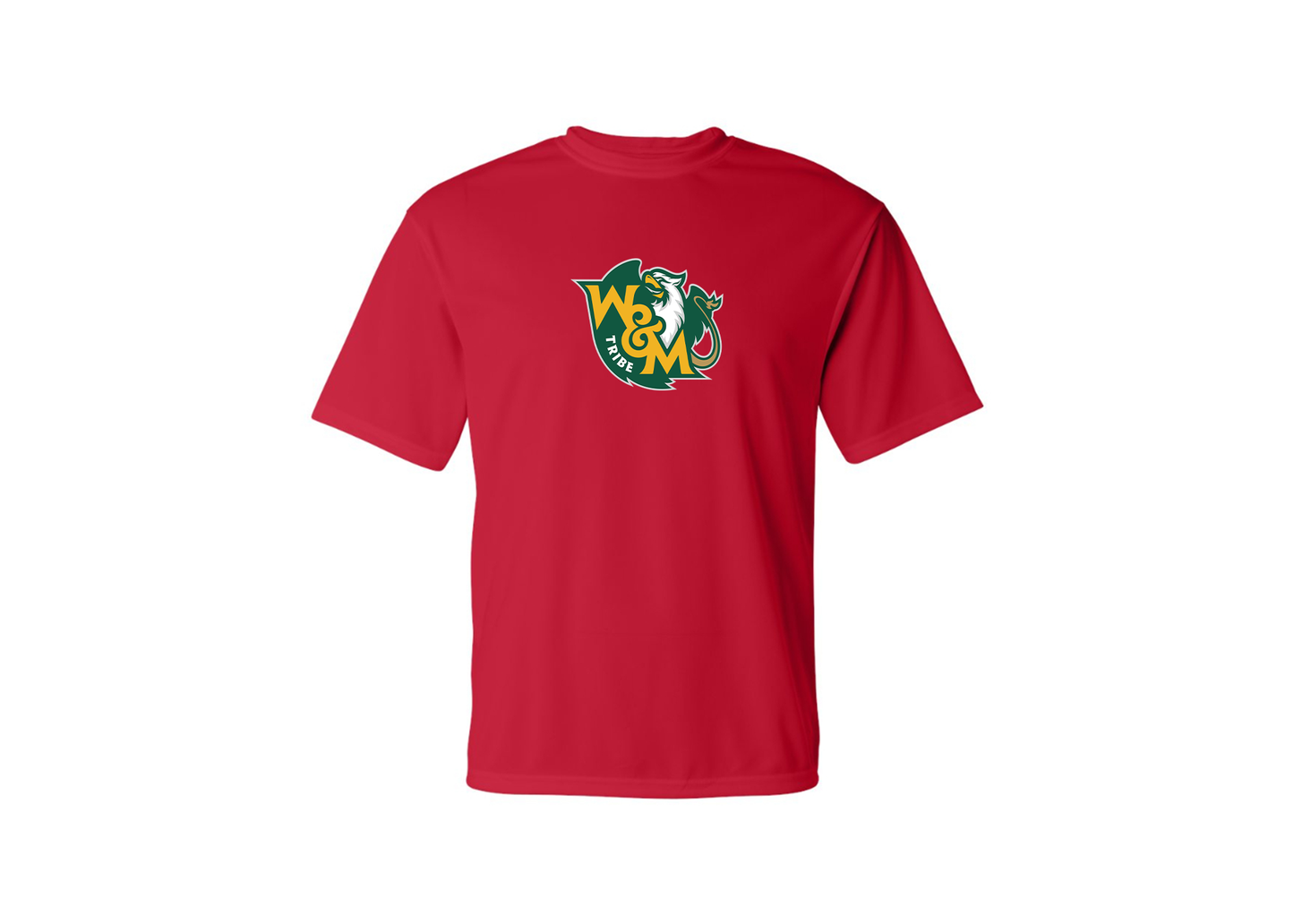 Men's William and Mary Tribe Polyester T-Shirt