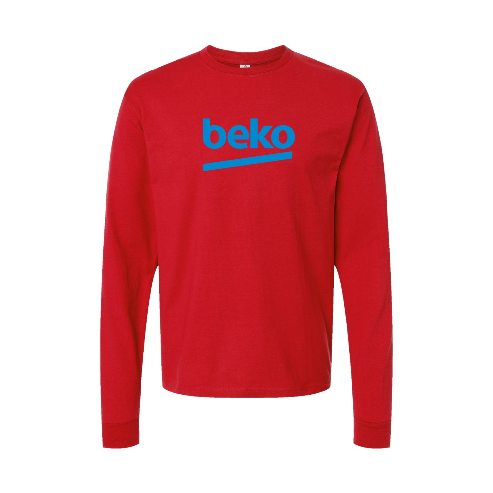 Youth Beko Logo Cotton Long Sleeve T-Shirt