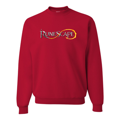 Men's Runescape Logo  JERZEES NuBlend Crewneck Sweatshirt