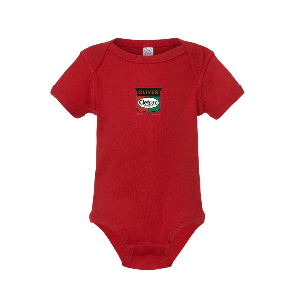 Cletrac Logo Baby Romper Onesie