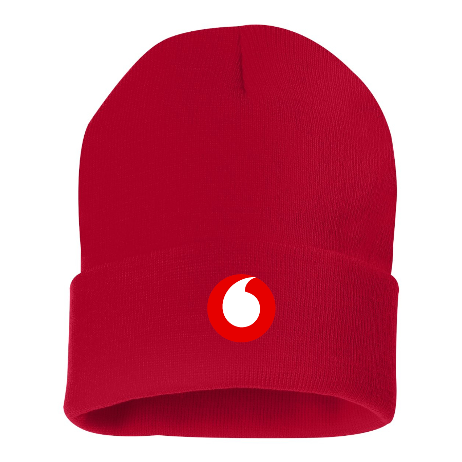 Vodafone Logo Beanie Hat