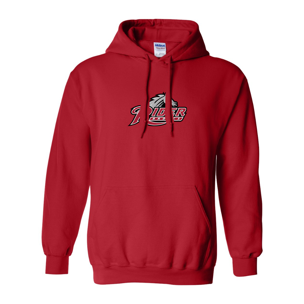 Men's Rider Broncs Logo Gildan  Heavy Blend Hooded Sweatshirt