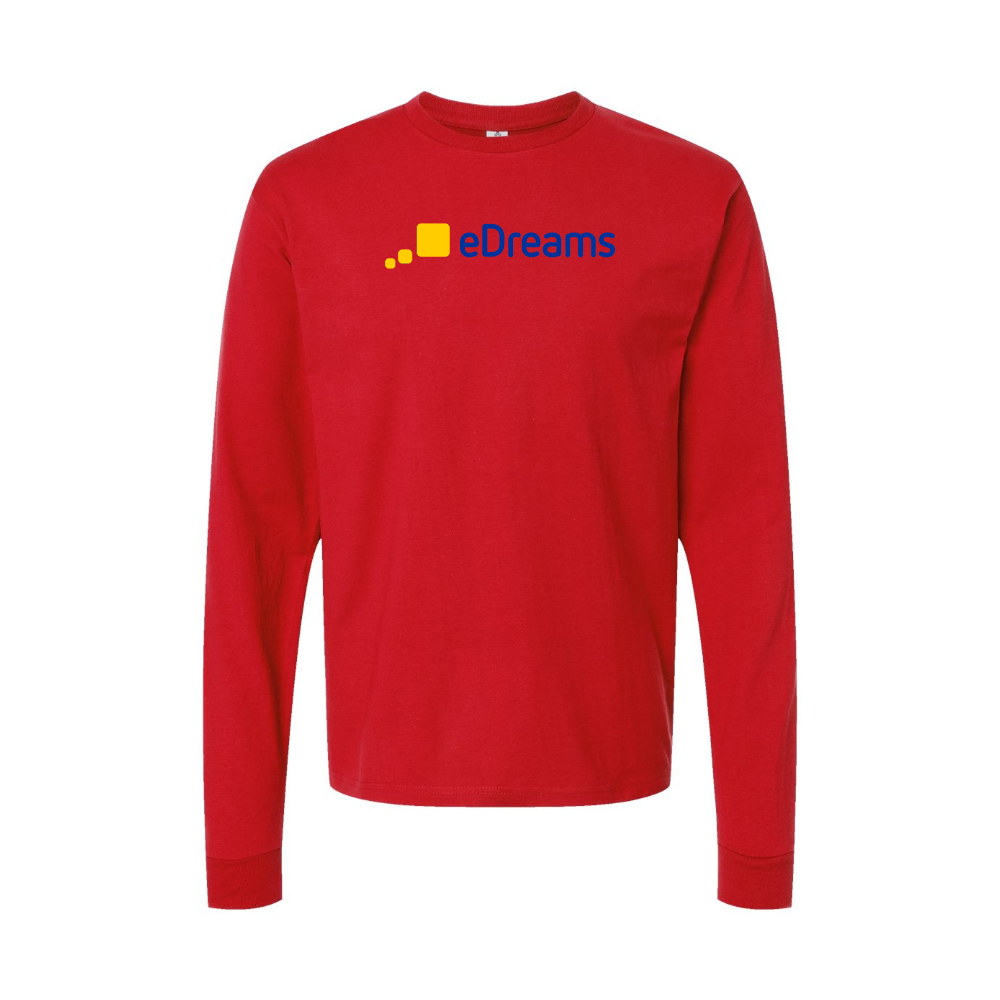 Youth Edreams Logo Cotton Long Sleeve T-Shirt