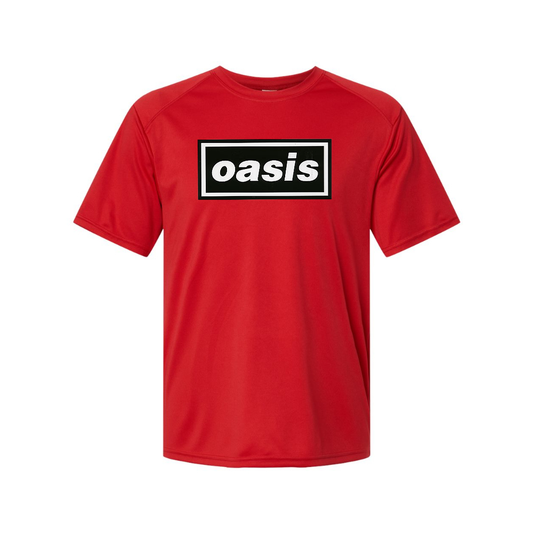 Men's Oasis Logo Polyester T-Shirt