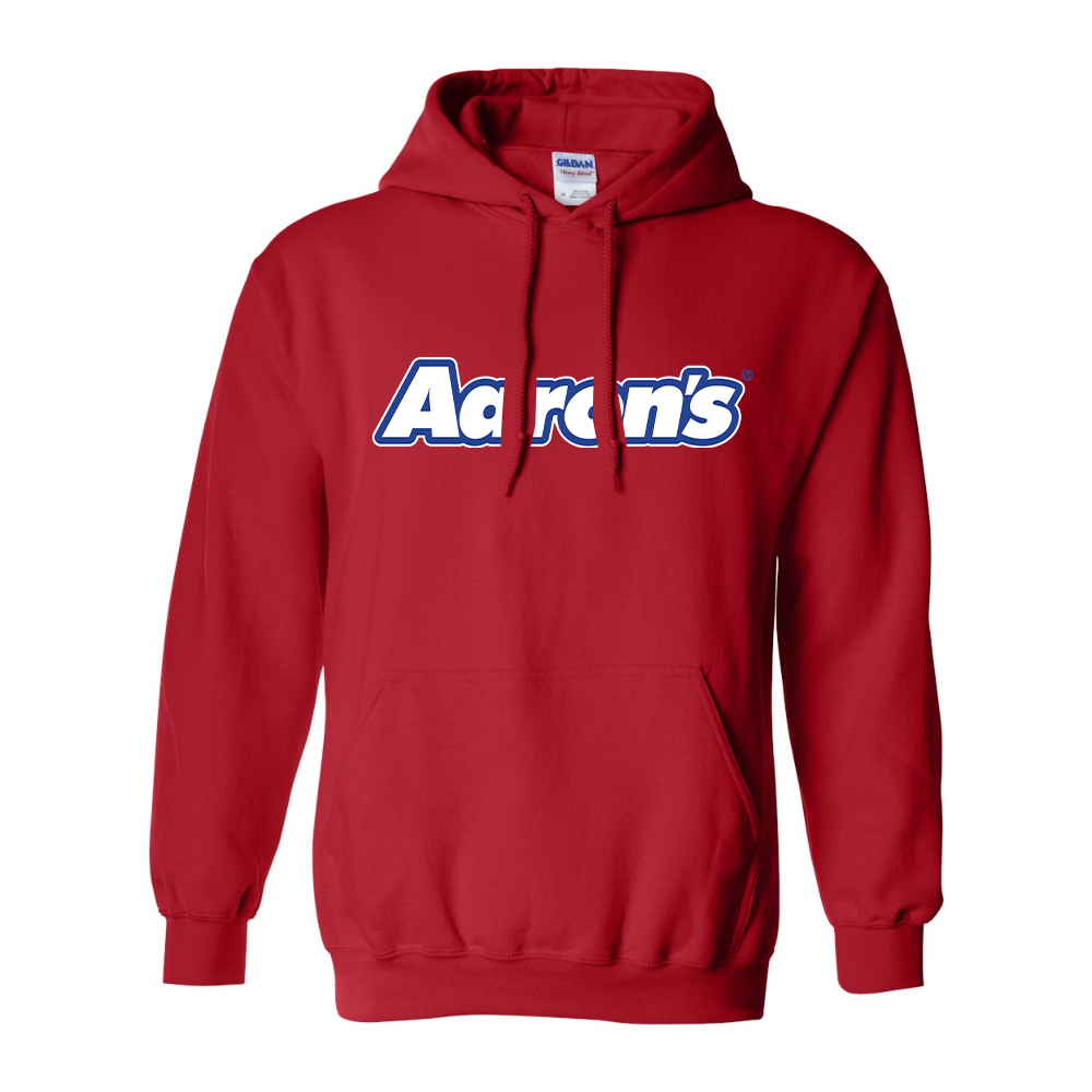 Men's Aaron_s Logo Gildan  Heavy Blend Hooded Sweatshirt
