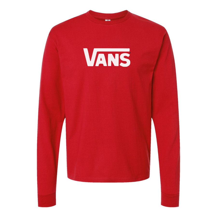 Youth Vans Logo Cotton Long Sleeve T-Shirt