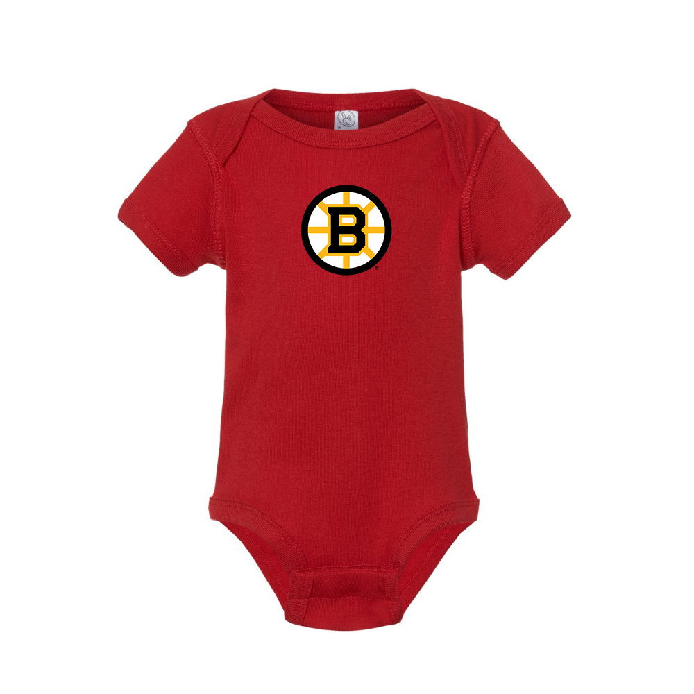 Boston Bruins Logo Baby Romper Onesie