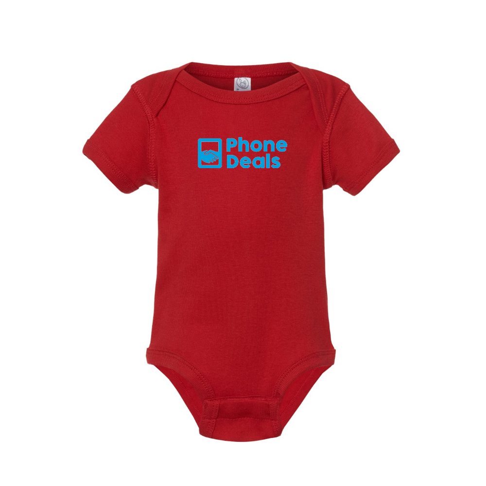 MrPhoneDeals Logo Baby Romper Onesie