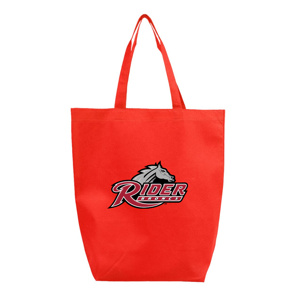 Rider Broncs Logo Q-Tees Non-Woven Gusset Bottom Tote