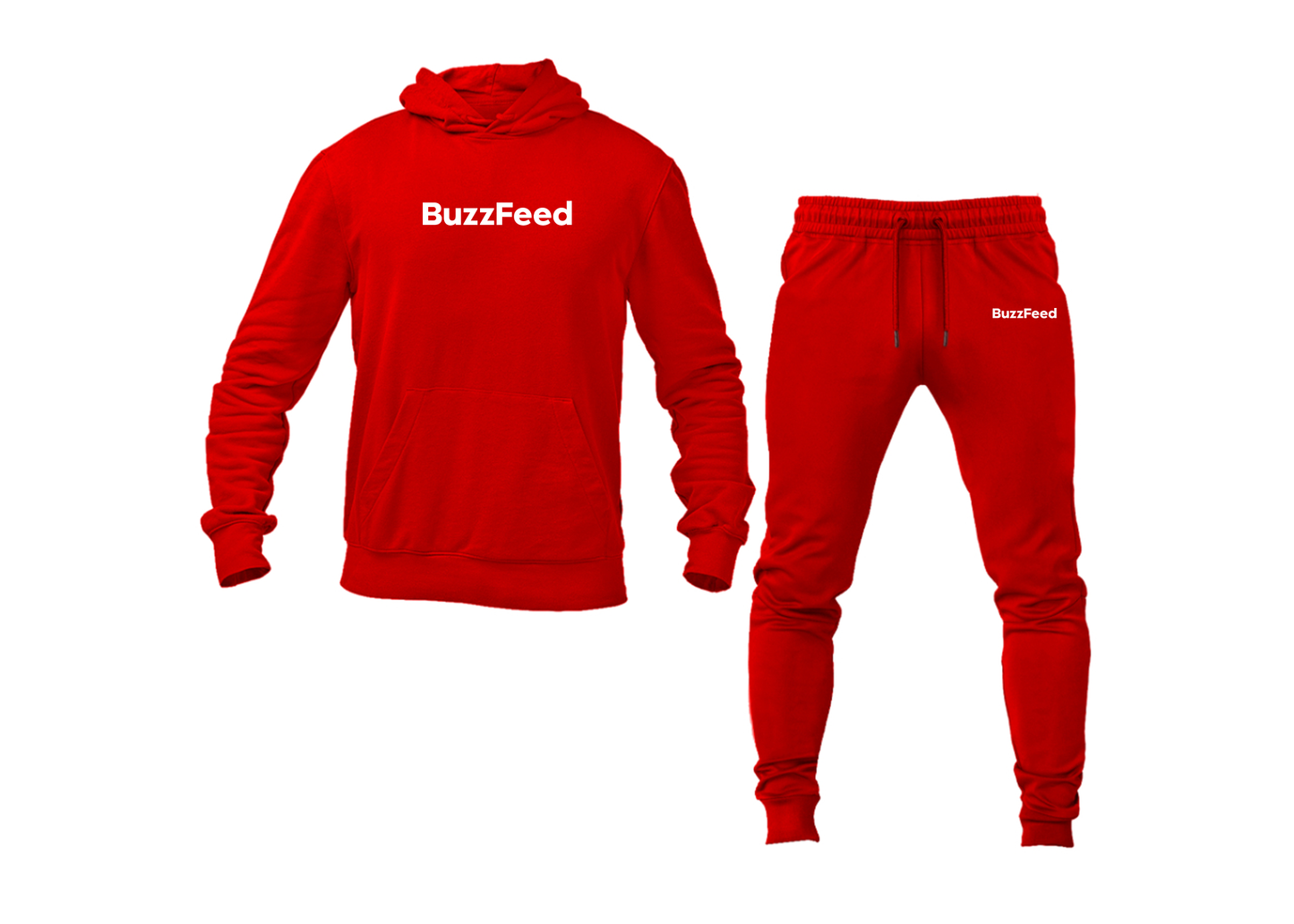 Men's BuzzFeed Logo Hoodie Joggers Set