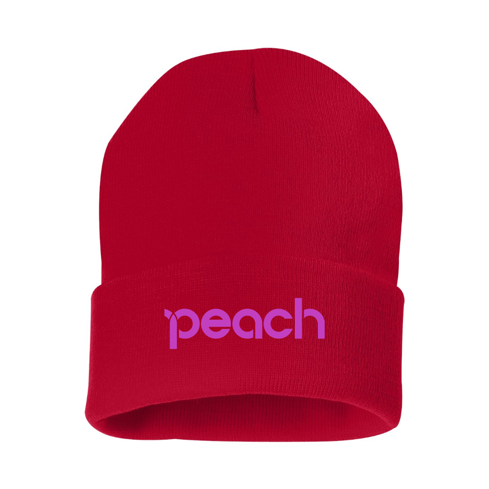Peach Aviation Logo Beanie Hat