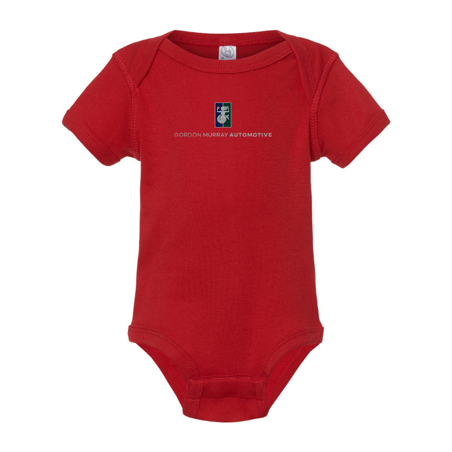 Gordon Murray Automotiv Logo Baby Romper Onesie