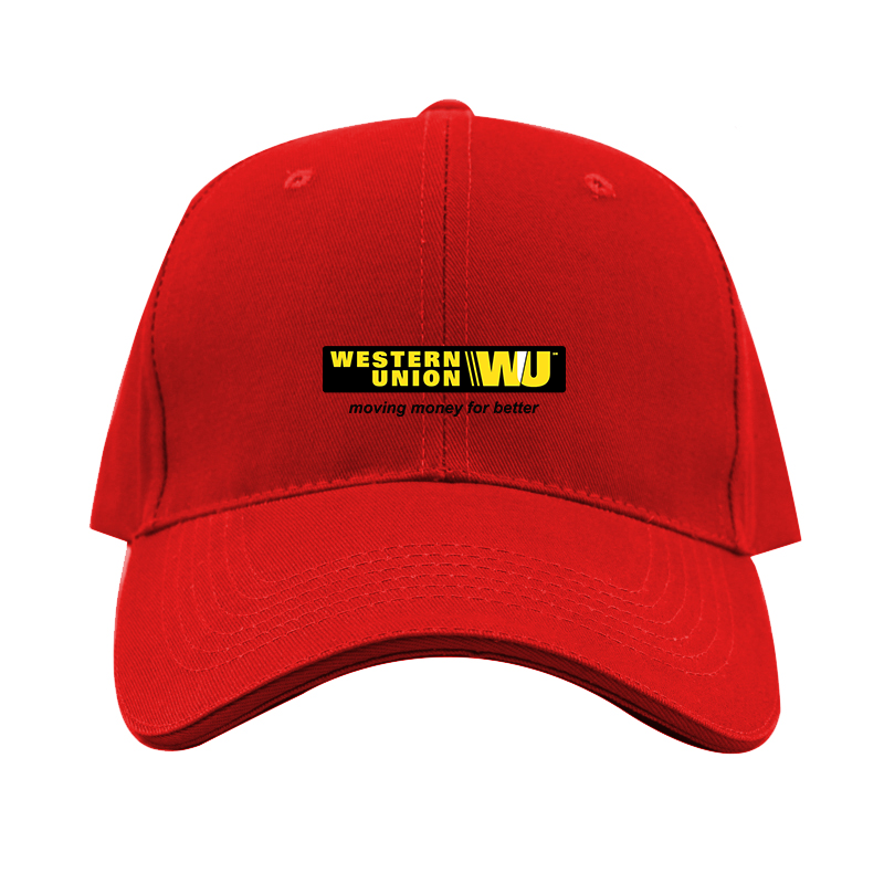 Wastern Union Logo Dad Baseball Cap Hat