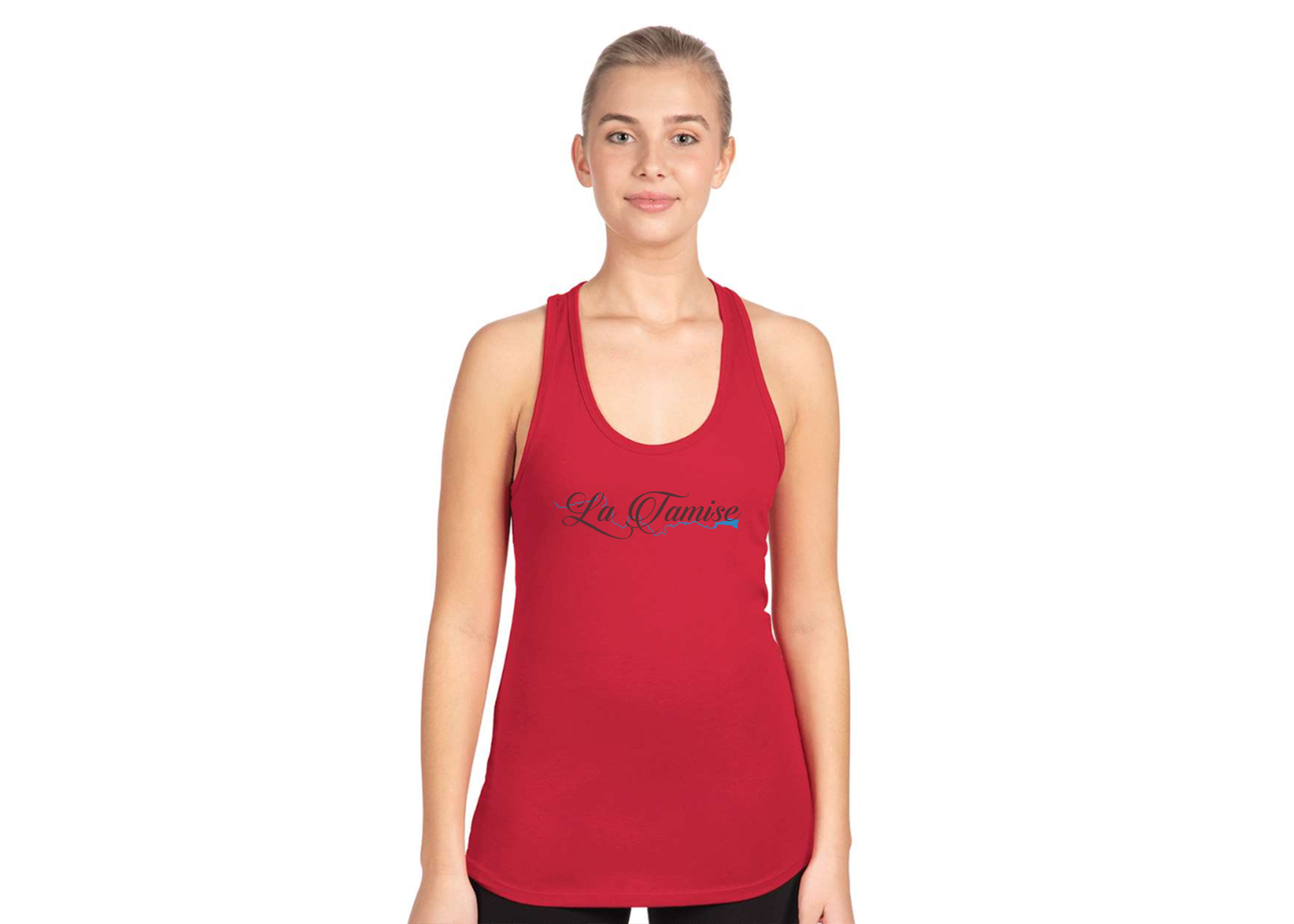 Women's La Tamise Logo Next Level Ideal Racerback Tank