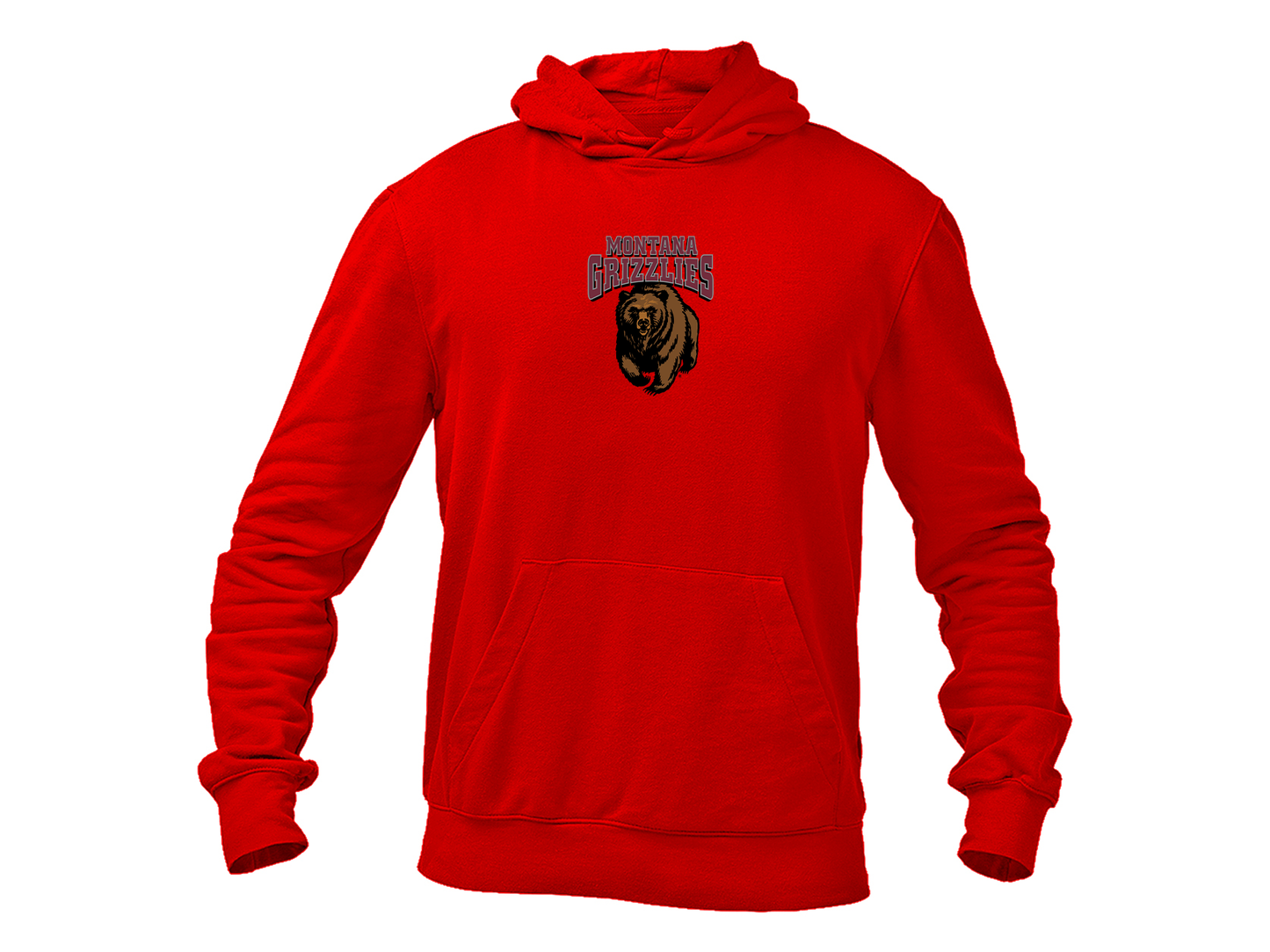 Men's Montana Grizzliesl Gildan  Heavy Blend Hooded Sweatshirt