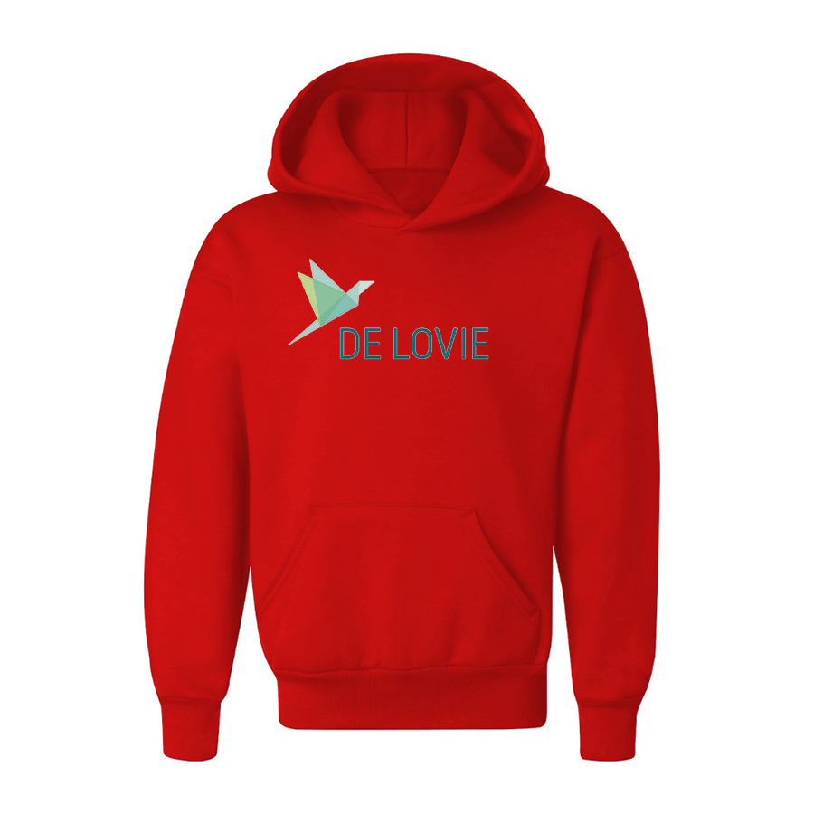 Youth De Lovie Logo Pullover Hoodie