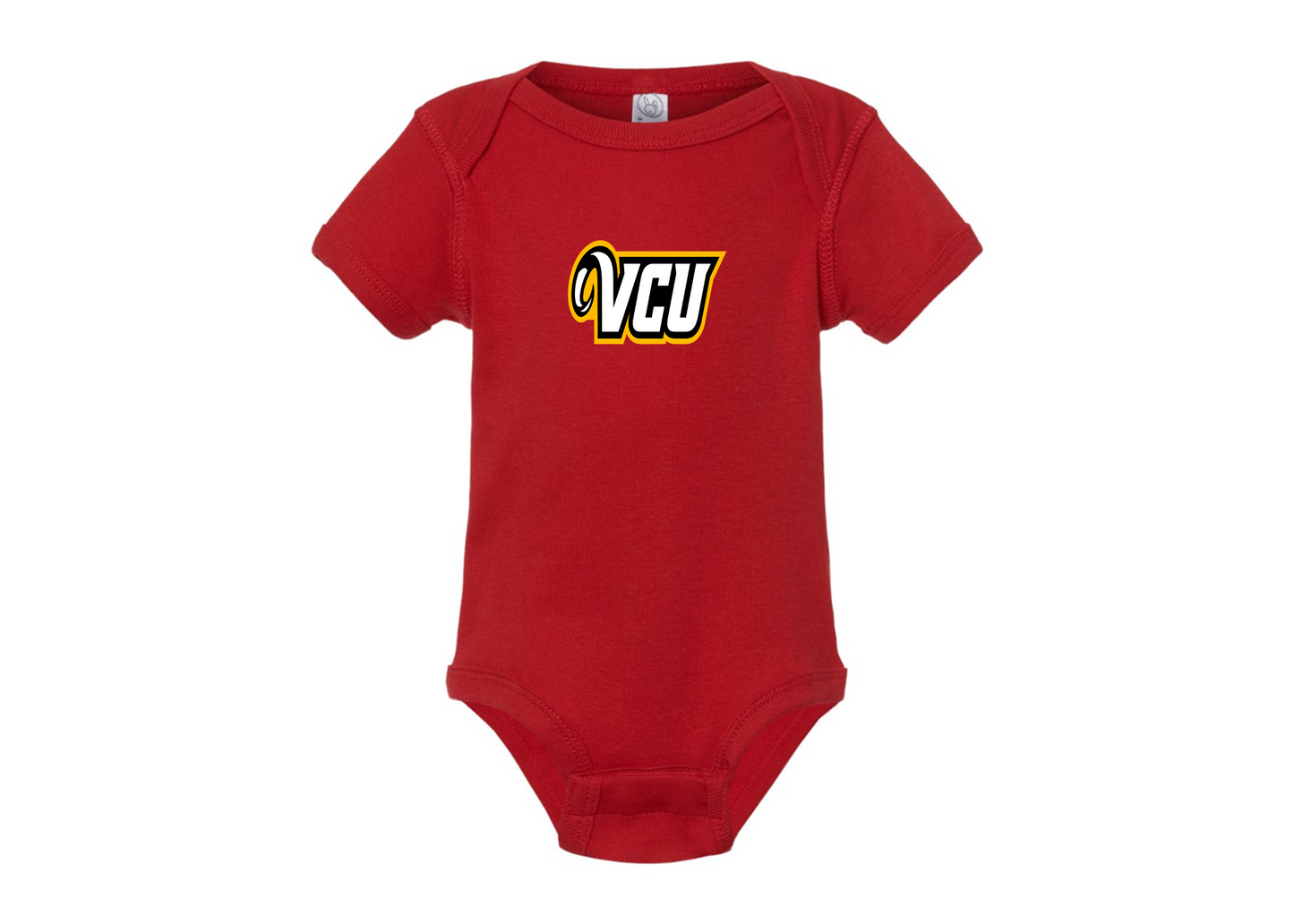 Virginia Commonwealth Rams Rabbit Skins Infant Baby Rib Bodysuit