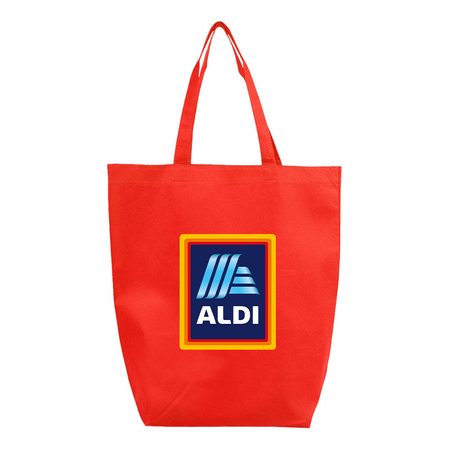 Aldi Logo Q-Tees Non-Woven Gusset Bottom Tote