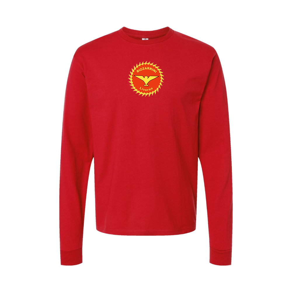 Youth Bizzarrini Logo Cotton Long Sleeve T-Shirt