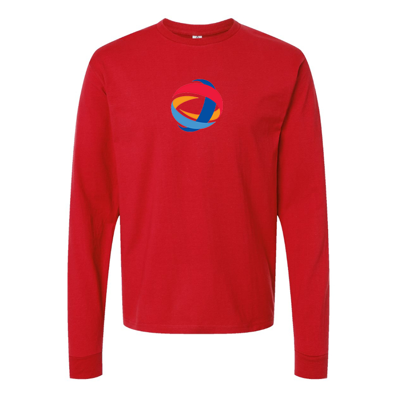 Youth Total Logo Cotton Long Sleeve T-Shirt