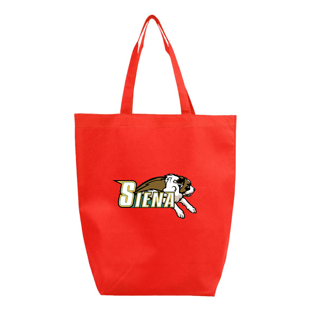 Siena Saints Logo Q-Tees Non-Woven Gusset Bottom Tote