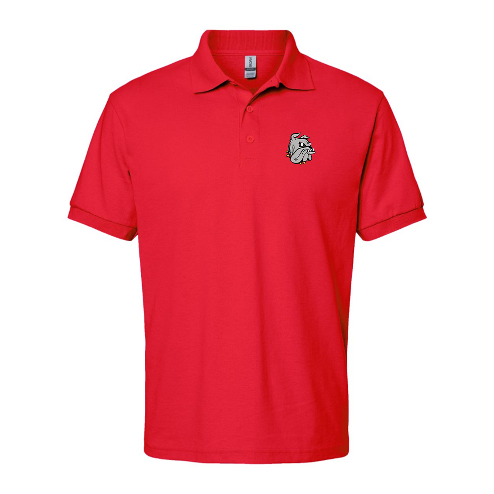 Men's Minnesota Duluth Bulldogs Logo Dry Blend Polo