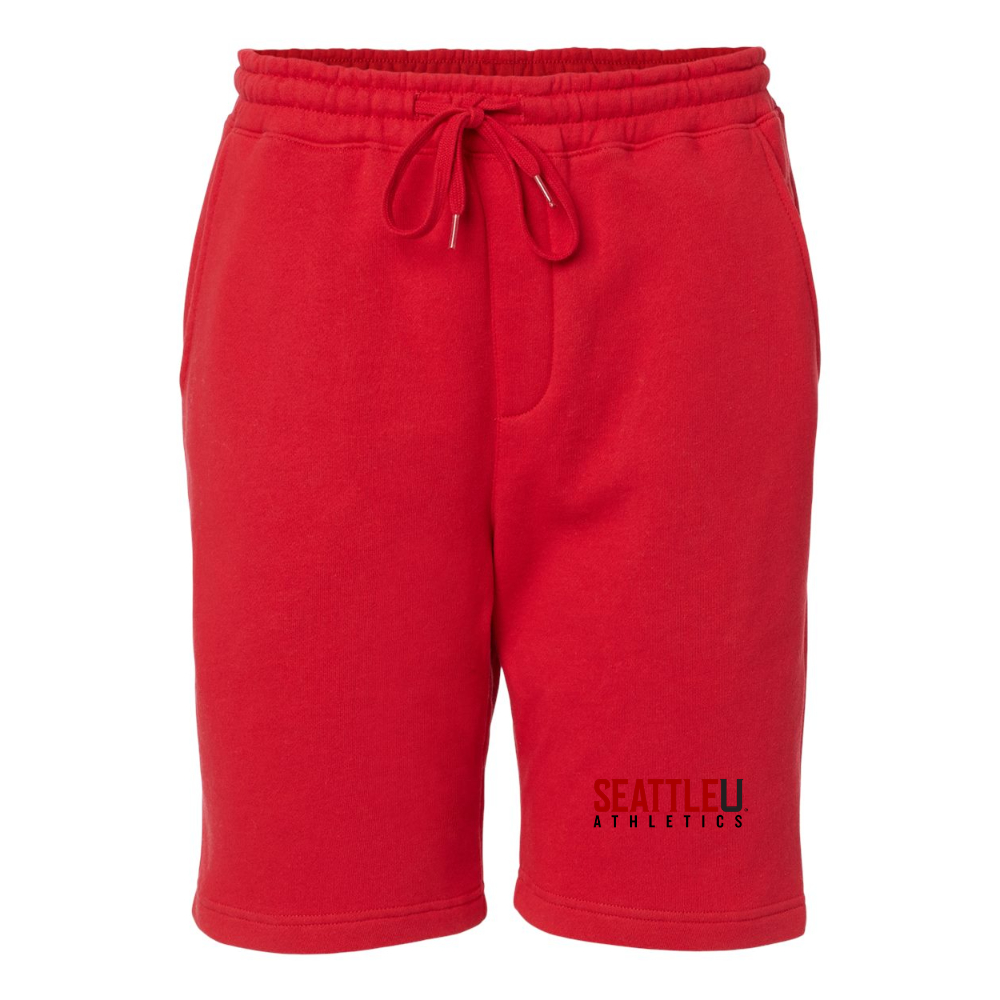 Men's Seattle Redhawks Logo Independent Trading Co Midweight Fleece Shorts