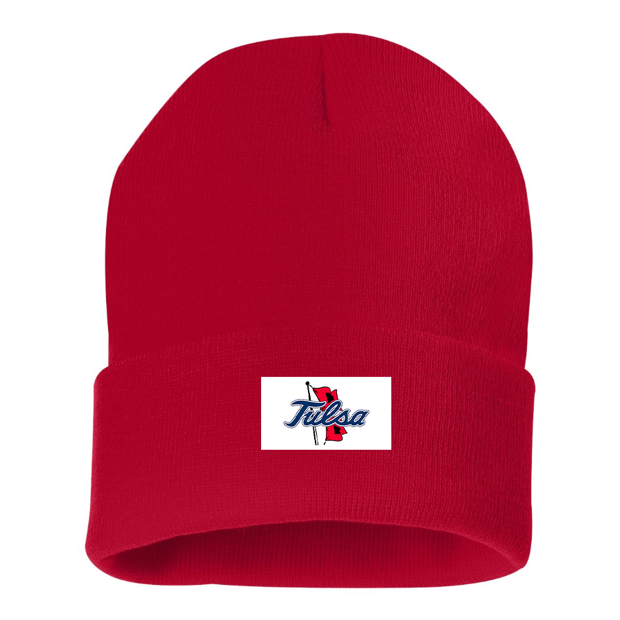 Tulsa Golden Hurricane Logo Beanie Hat