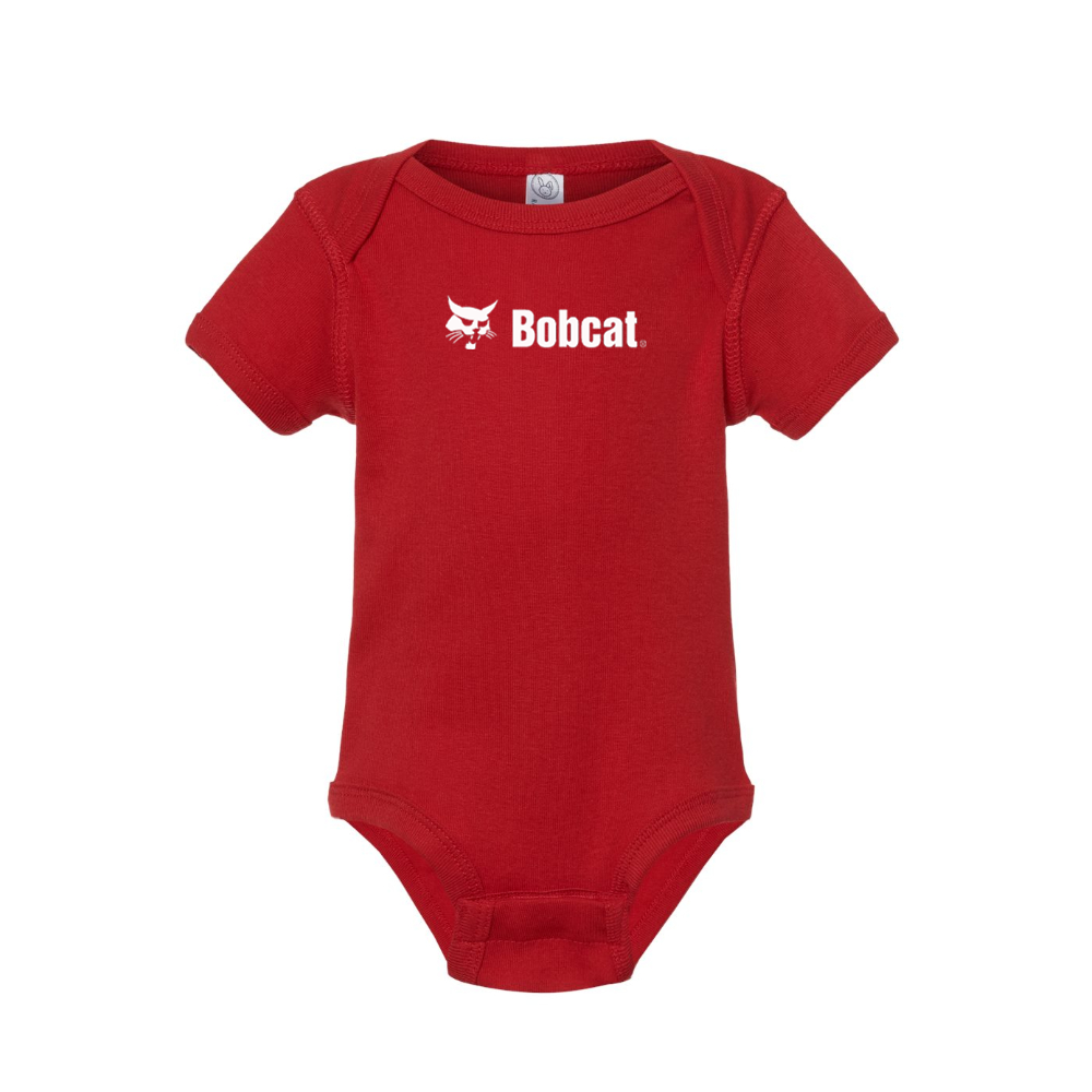 Bobcat Company Logo Baby Romper Onesie