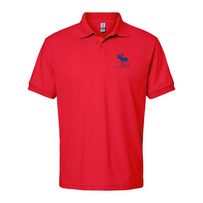 Men's Abercrombie & Fitch Moose Logo Gildan Dry Blend Jersey Polo