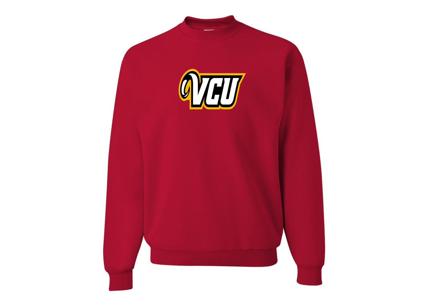 Men's Virginia Commonwealth Rams JERZEES NuBlend Crewneck Sweatshirt